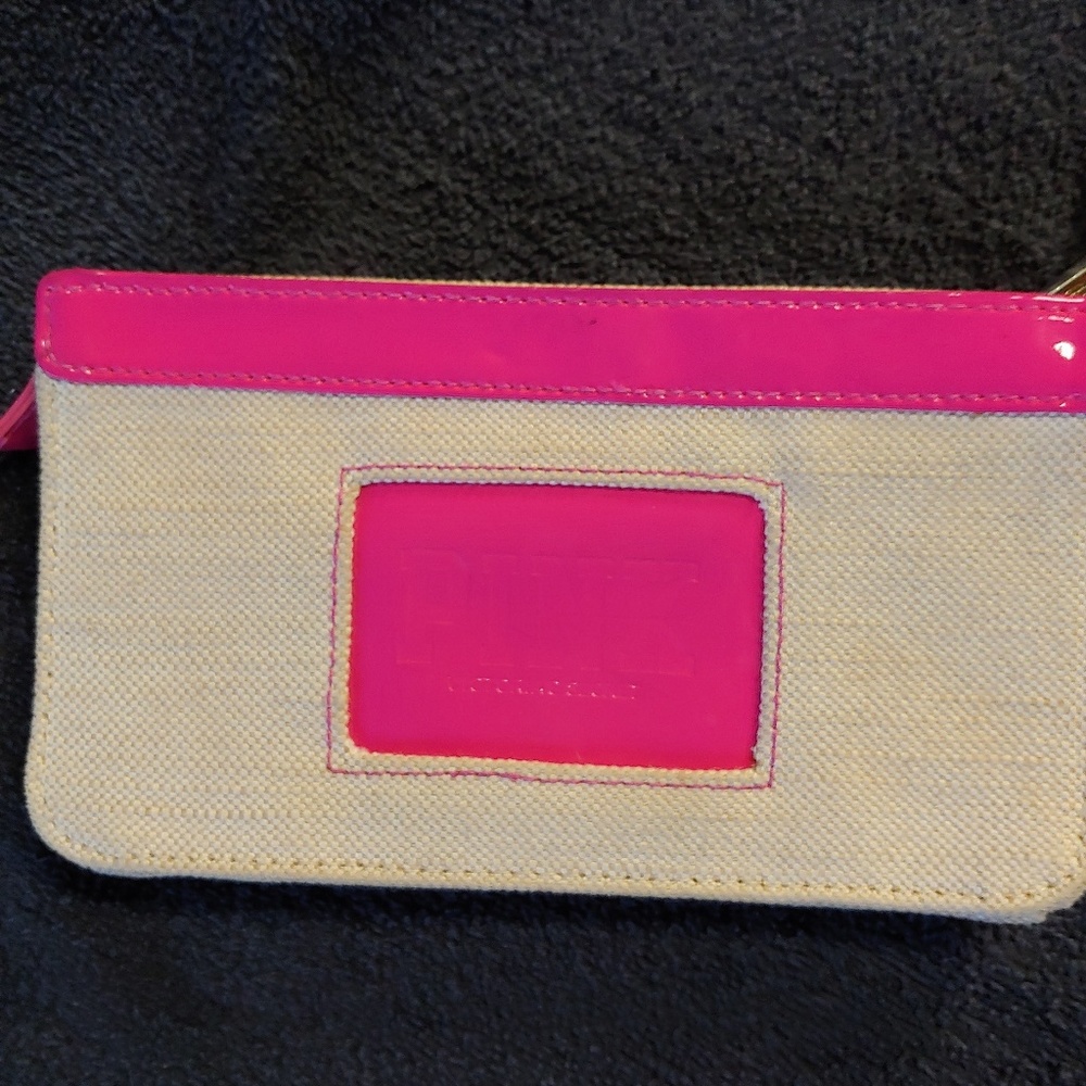 **SOLD**VS Pink Clutch/Tech Wallet - Picture 3 of 6